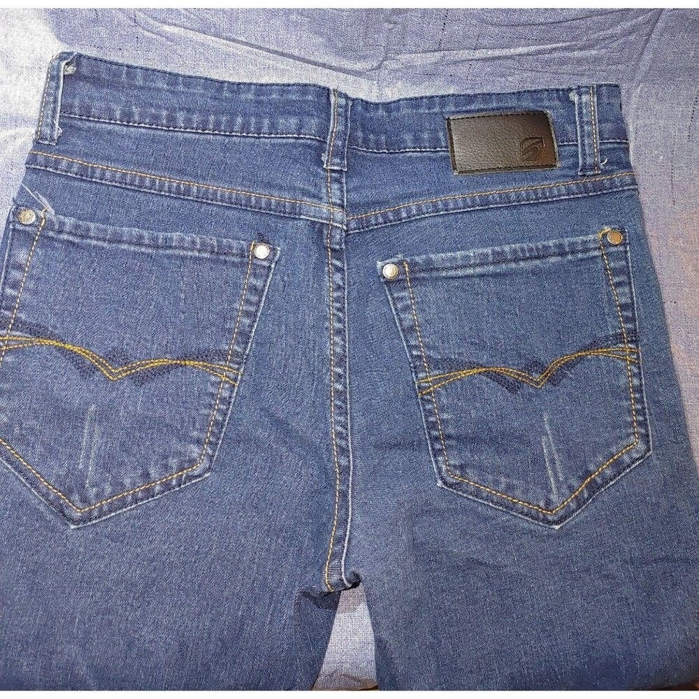 MENS WAIMEA DENIM JEANS RIPPED STYLE 29 / 30 - Picture 3 of 3